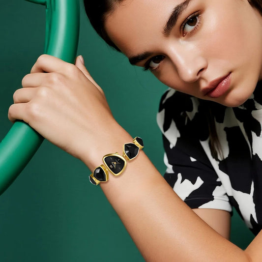 Royal Noir Black & Gold Women’s Watch