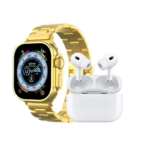 Ultra Smart watch With Earbuds